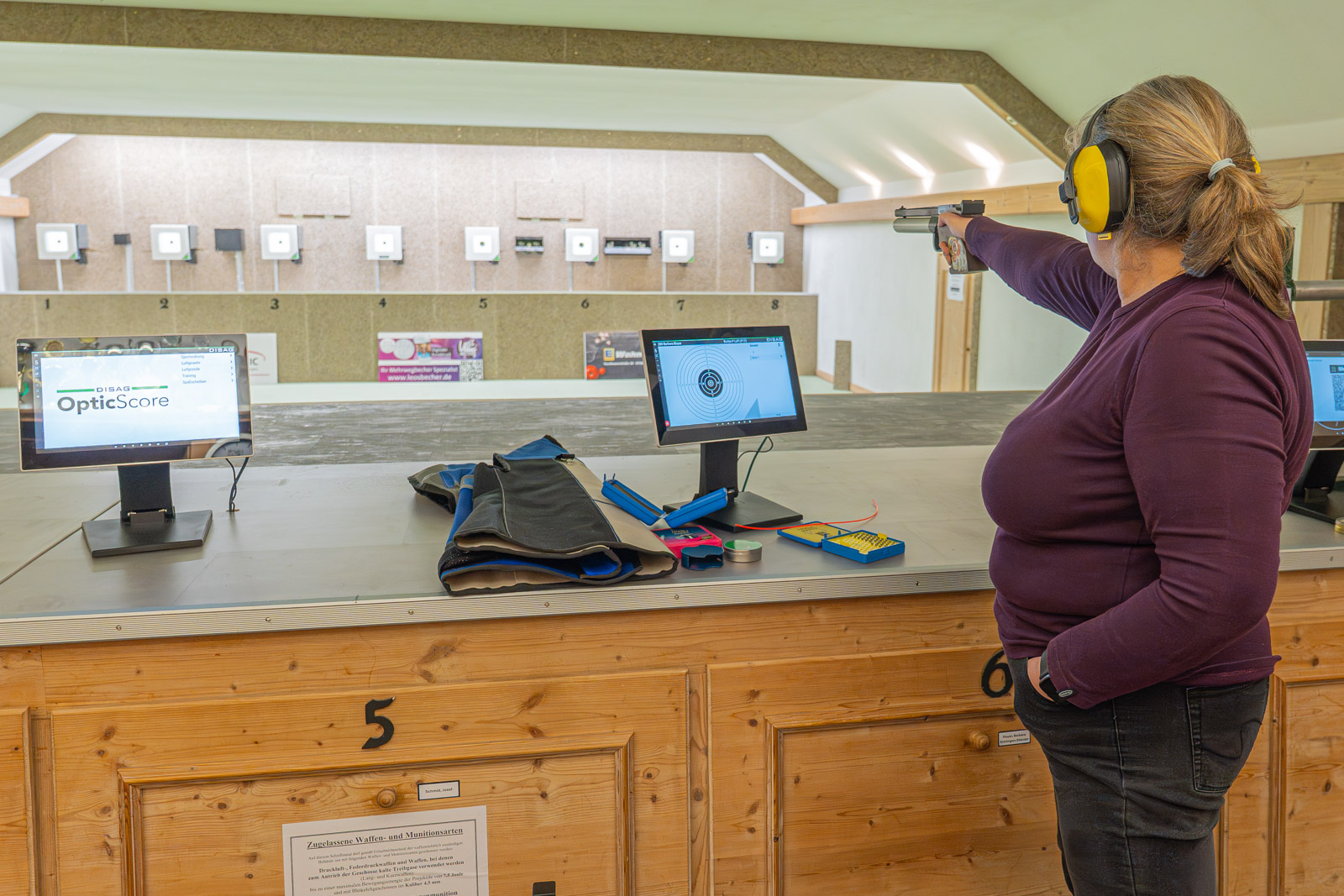 Schießtraining_Luftpistole_St.Georg-Untergermaringen